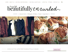 Tablet Screenshot of beautifullycurled.com